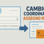 cambio coordinate assegno inps